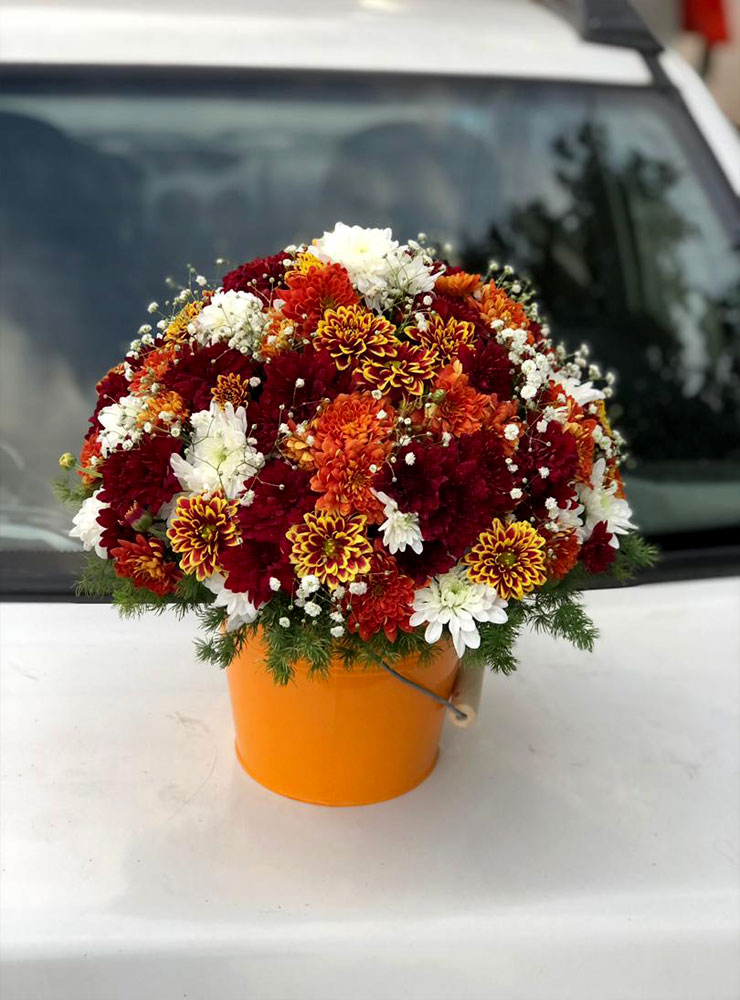 باکس فلزی گل