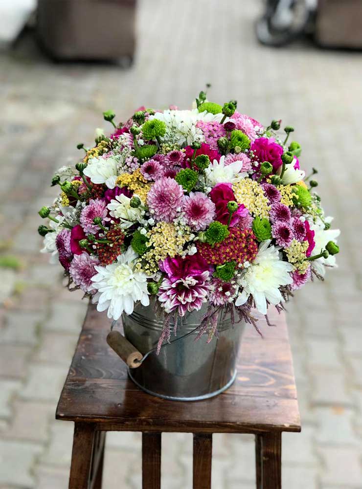 باکس فلزی گل